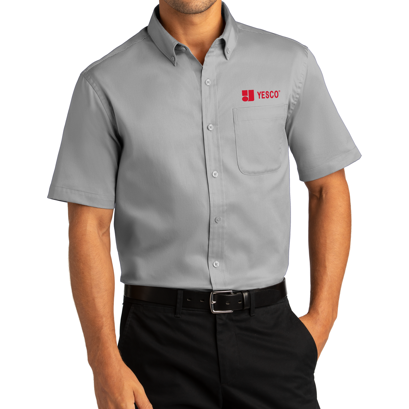 Port Authority® Short Sleeve SuperPro React™Twill Shirt