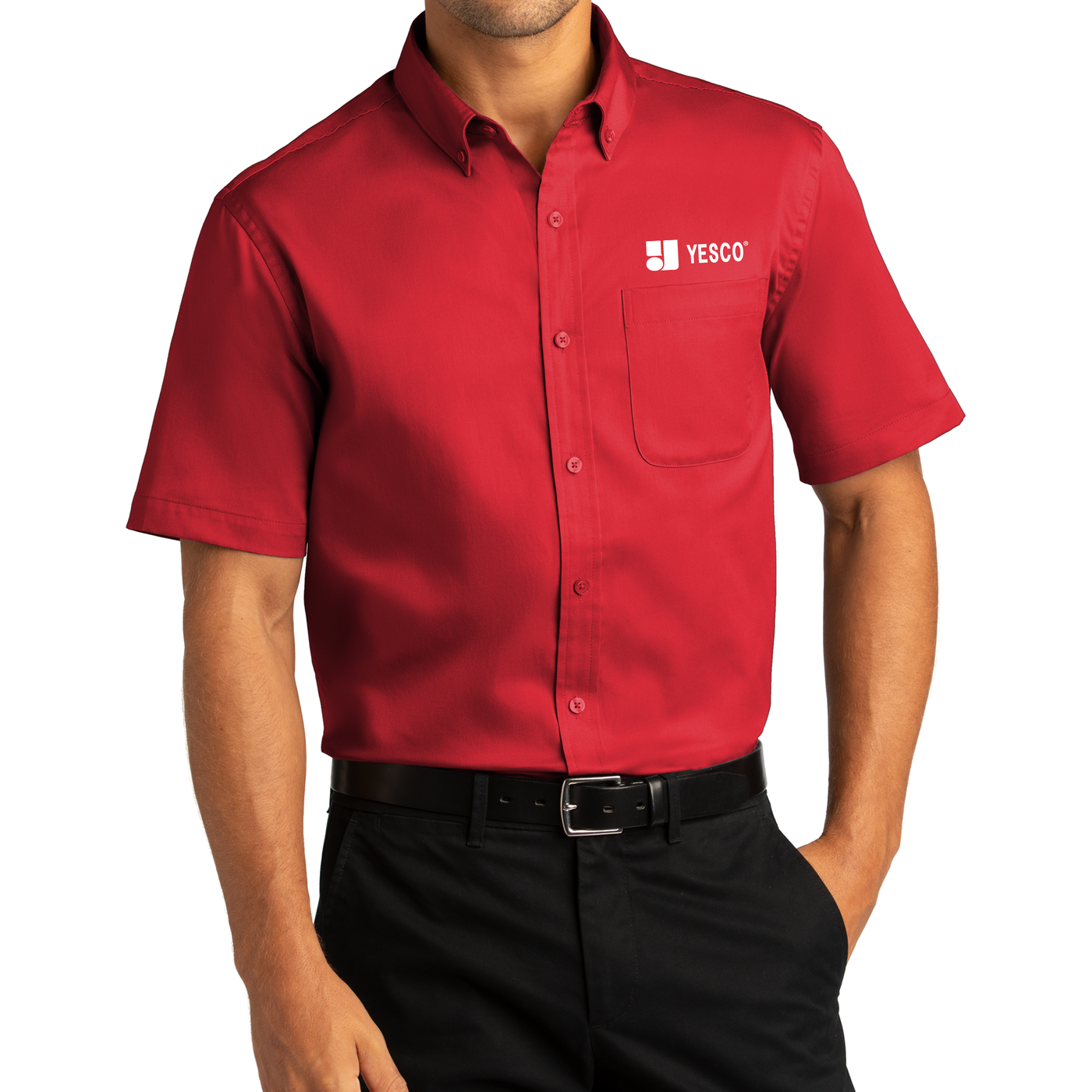 Port Authority® Short Sleeve SuperPro React™Twill Shirt