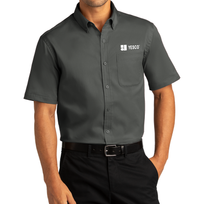 Port Authority® Short Sleeve SuperPro React™Twill Shirt