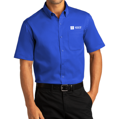 Port Authority® Short Sleeve SuperPro React™Twill Shirt