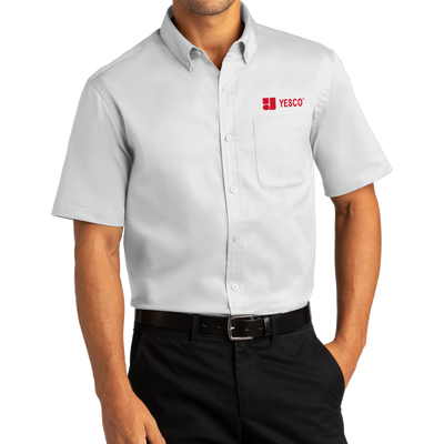 Port Authority® Short Sleeve SuperPro React™Twill Shirt